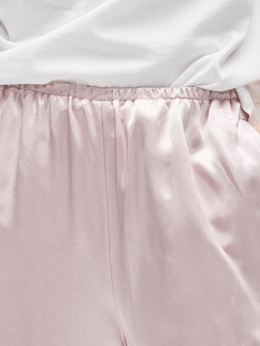 J. Crew Cosmo Pant in Luster Charmeuse Subtle Mauve - Picture 3 of 5